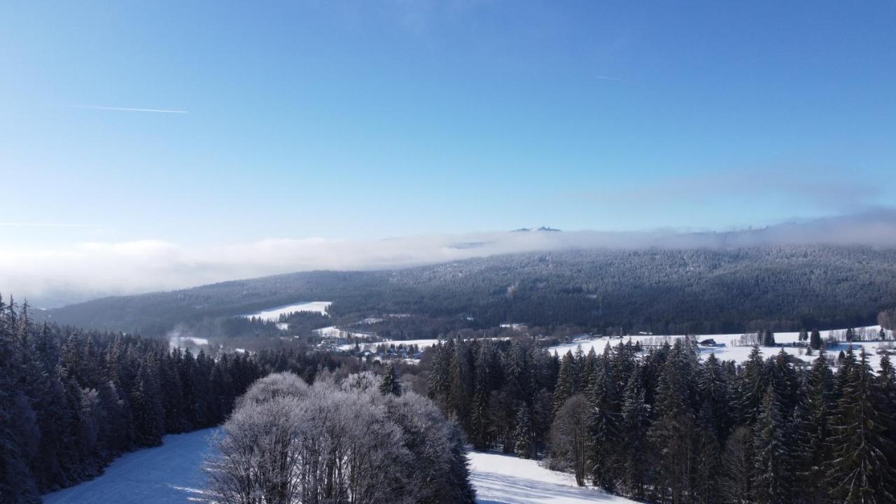 Pension Aura Spicak, Nektere Pokoje Se Saunou Železná Ruda Exterior foto