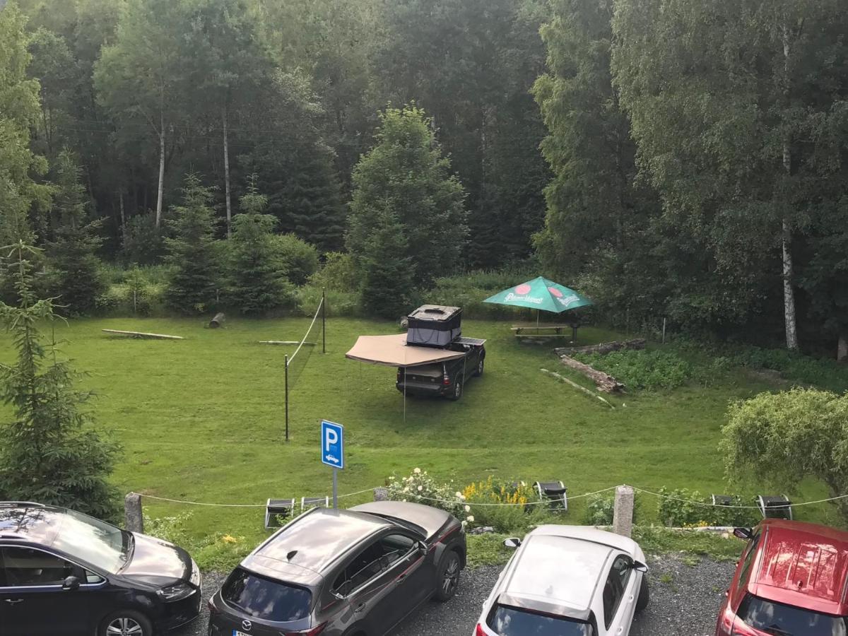 Pension Aura Spicak, Nektere Pokoje Se Saunou Železná Ruda Exterior foto