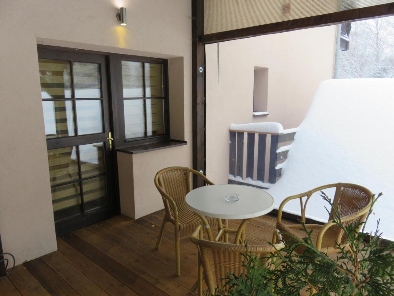 Pension Aura Spicak, Nektere Pokoje Se Saunou Železná Ruda Exterior foto